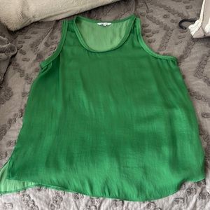 Marked Zebra sleeveless blouse